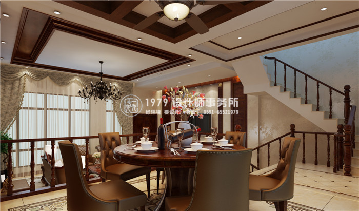 合肥別墅餐廳設(shè)計