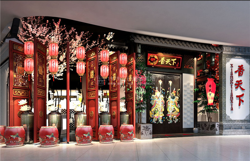 合肥火鍋店設計